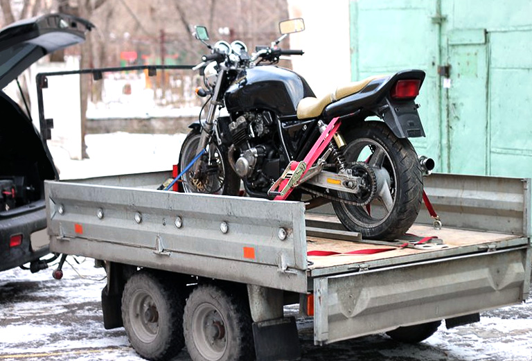 Мотоцикл из Тотьмы в Санкт-Петербург