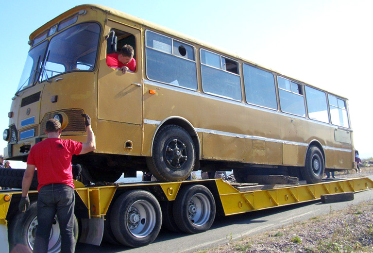 Перевозка автобуса  киа грандберг / 2013 г / 1 шт из Владивостока в Москву