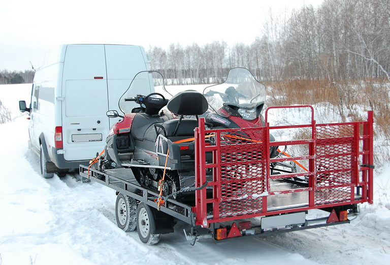 Сколько стоит перевозка снегохода  из Ярославля в Красноярск